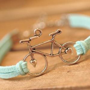 Bracelet, bike bracelet,retro silve..
