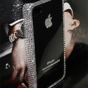Diamond Iphone 5 case ,bling iphone5 case ,High quality phone case .rhinestone crystal iphone case