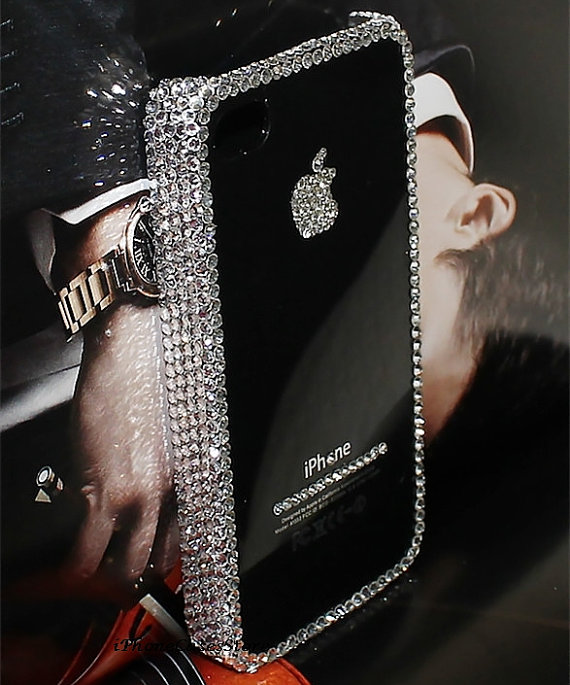 Diamond Iphone 5 Case ,bling Iphone5 Case ,high Quality Phone Case .rhinestone Crystal Iphone Case