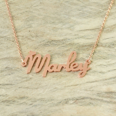 Your Own Name Necklace.personalized Necklace.name Necklace.