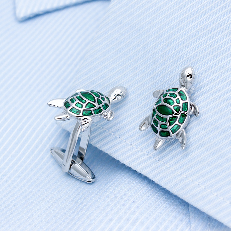 Green Turtle Cufflinks,Cute Turtle cufflinks,Gift for men,Christmas gift