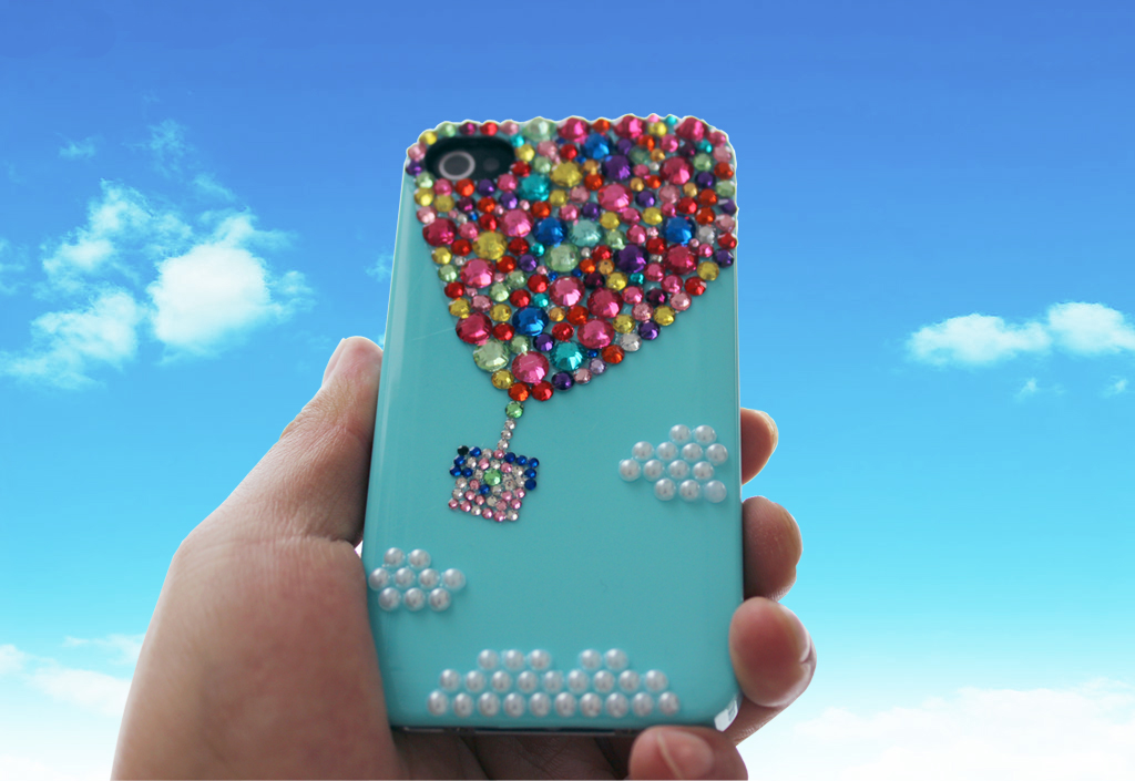 House On Balloons Up Iphone 4 4s 5 Case ,iphone 6 Plus Case, Samsung S3,s4,s5,note 2/3 Case,bling Up Balloon Case